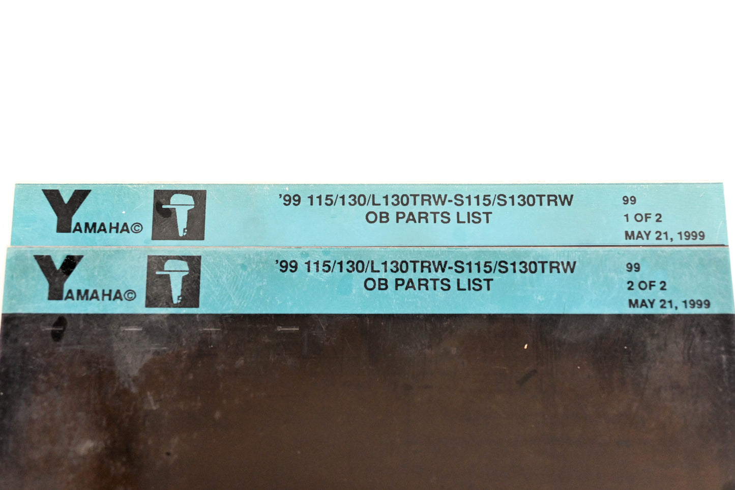 OEM Yamaha YN020-60 1999 115/130/L130TRW-S115/S130TRW Parts List Microfiche Lot