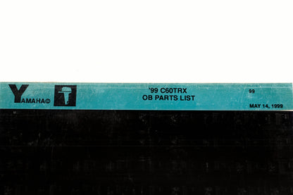 OEM Yamaha YR009-12 1999 C60TRX Outboard Parts List Microfiche