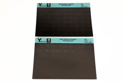 OEM Yamaha YR009-26 2000 Z200TRY/LZ200TRY Outboard Parts List Microfiche Lot