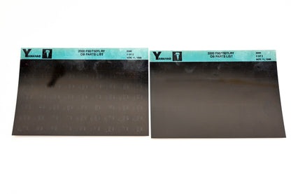 OEM Yamaha YR009-28 2000 F50/T50TLRY Outboard Parts List Microfiche Lot