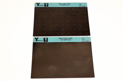 OEM Yamaha YR009-31 2000 F115/LF115TRY Outboard Parts List Microfiche Lot