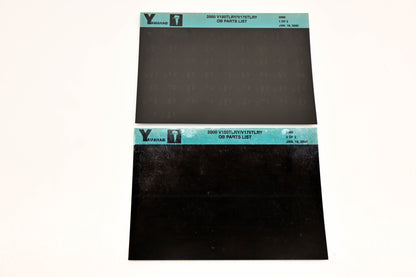 OEM Yamaha YR009-33 2000 V150TLRY/V175TLRY Outboard Parts List Microfiche Lot