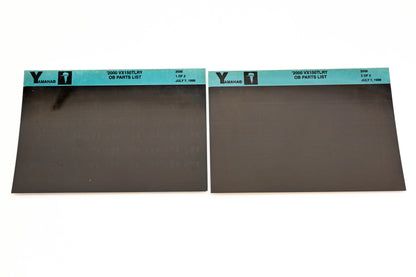 OEM Yamaha YR009-35 2000 VX150TLRY Outboard Parts List Microfiche Lot