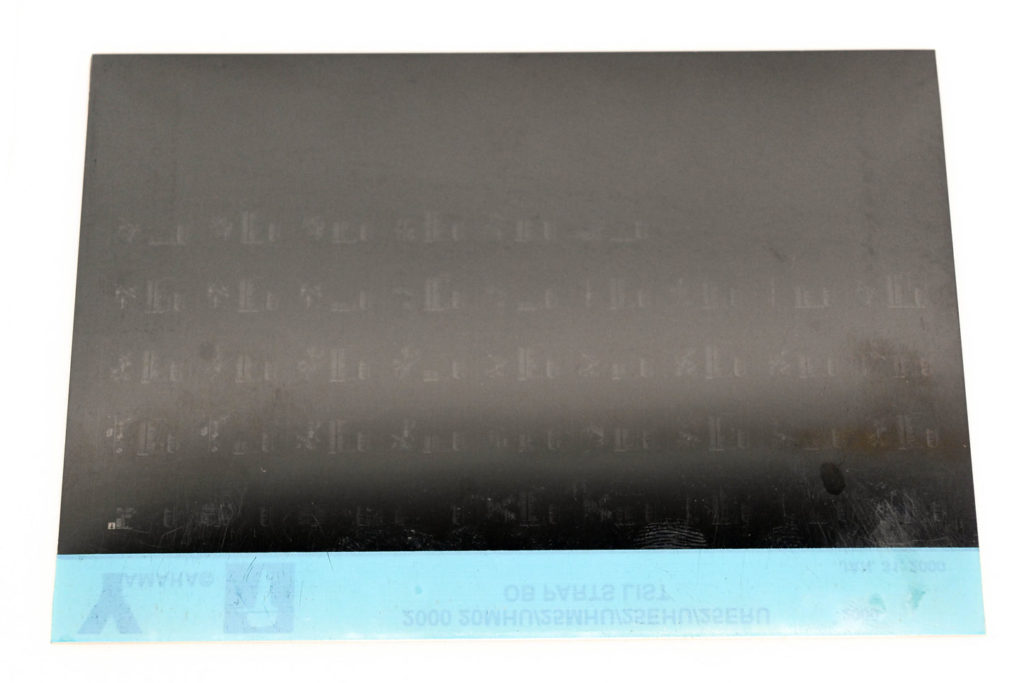 OEM Yamaha YR009-42 2000 20MHU/25MHU/25EHU/25ERU Outboard Parts List Microfiche