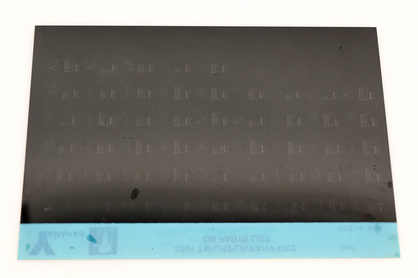 OEM Yamaha YR010-15 2001 T8PLH/PLR/PXH/PXR/Z Outboard Parts List Microfiche
