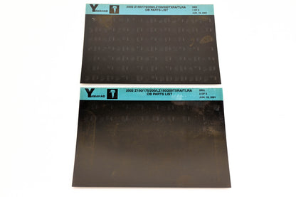 OEM Yamaha YR010-43 2002 Z150/175/200/LZ150/200TXRA/TLRA Parts List Microfiche Lot