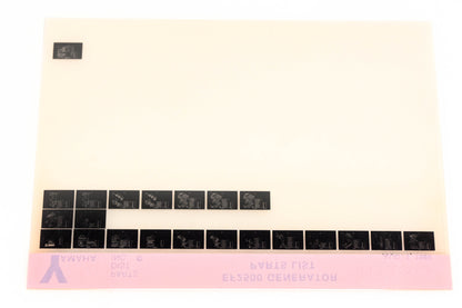 OEM Yamaha XM001-64 1988 EF2500 Generator Parts List Microfiche