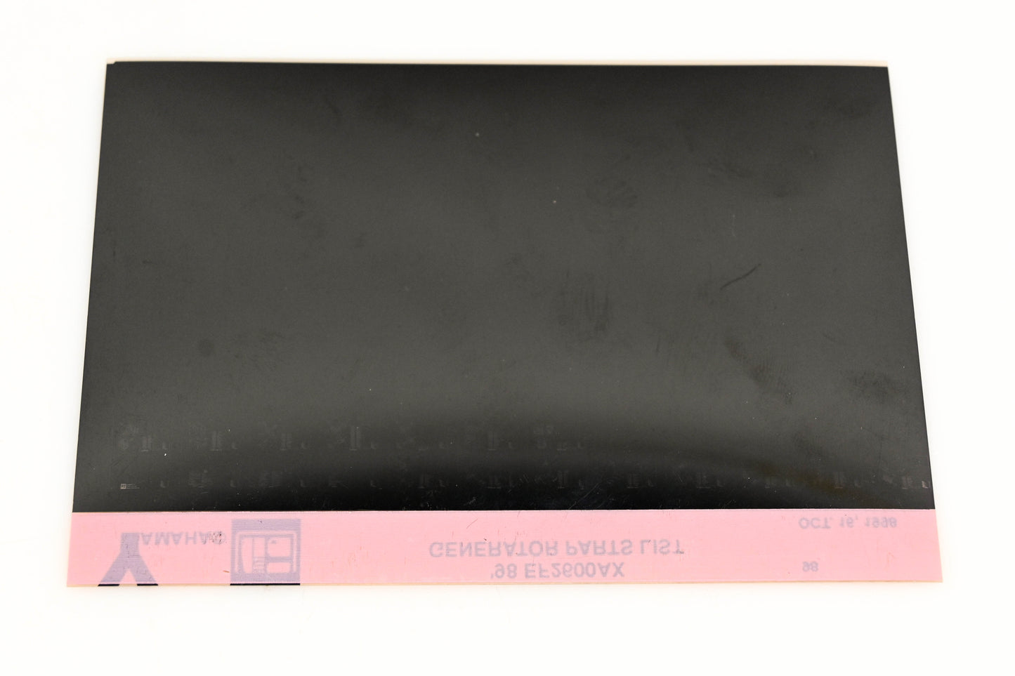 OEM Yamaha XM001-67 1998 EF2600AX Generator Parts List Microfiche