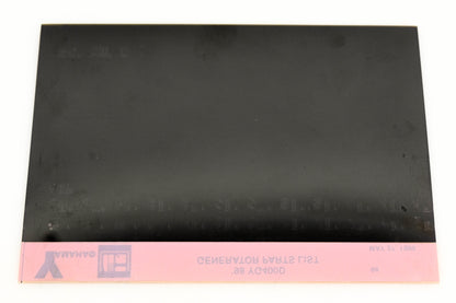OEM Yamaha XM005-19 1998 YG400D Generator Parts List Microfiche