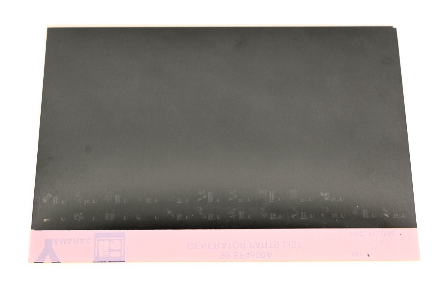 OEM Yamaha XM005-26 1999 EF4600A Generator Parts List Microfiche