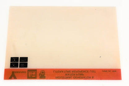 OEM Yamaha XM005-39 Industrial Generator & Water Pump Literature Microfiche