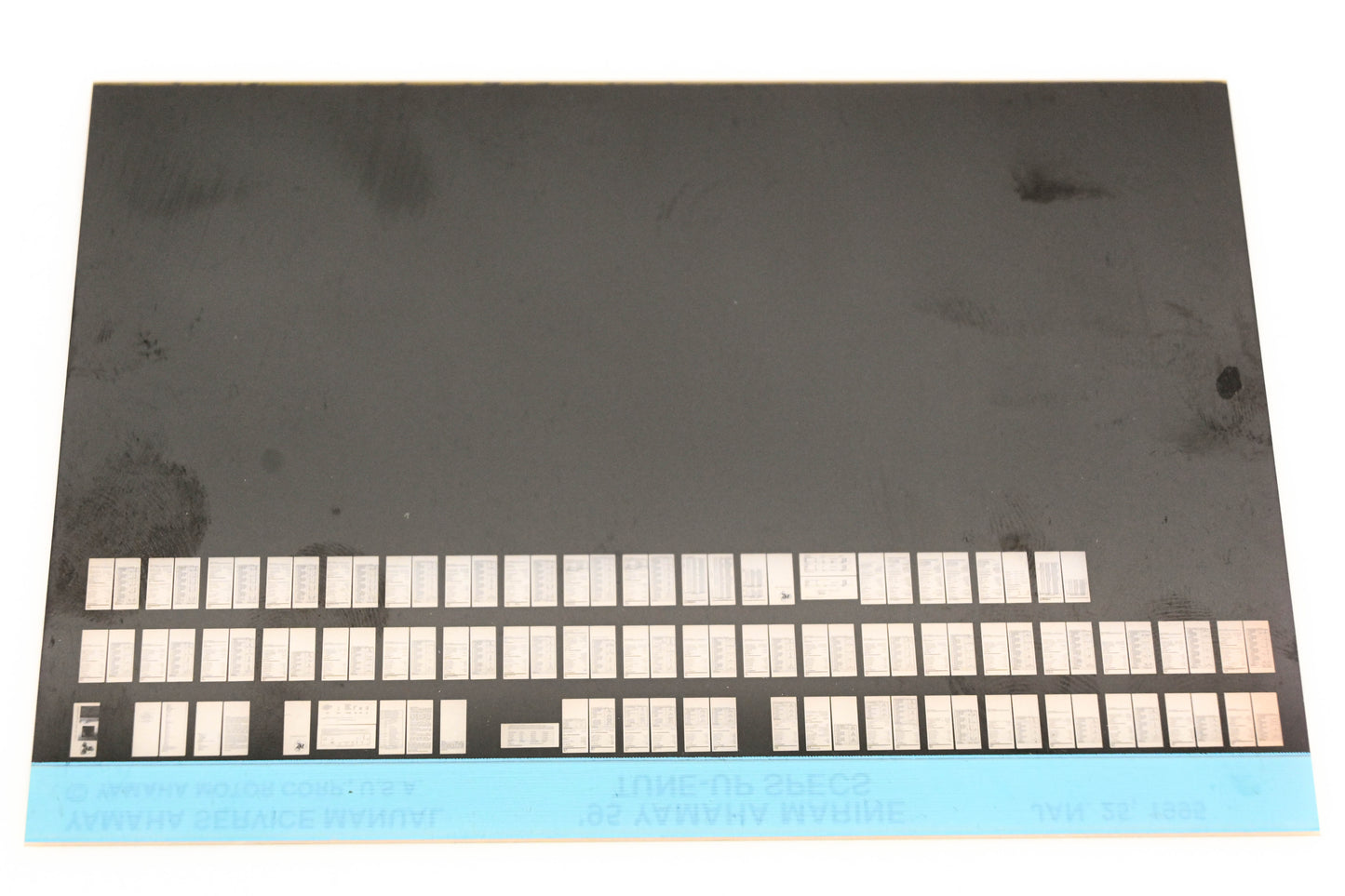 OEM Yamaha XM005-53 1995 Marine Tune-Up Specifications Manual Microfiche