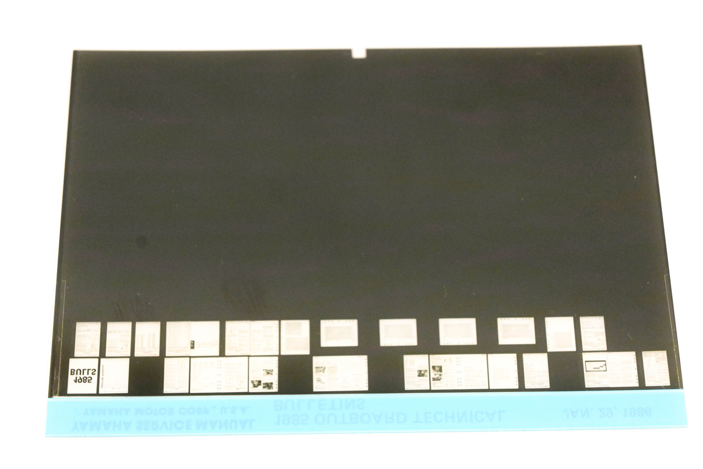 OEM Yamaha XM005-56 1985 Outboard Technical Bulletins Manual Microfiche