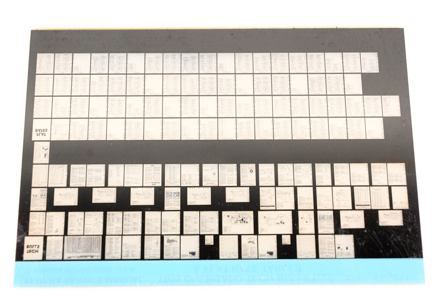 OEM Yamaha XM005-63 1993 Outboard Tech Bulletins & Flat Rate Tables Microfiche