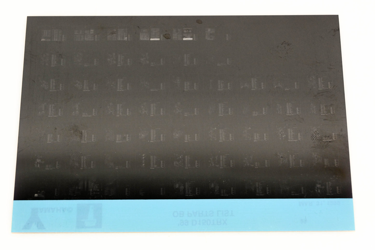 OEM Yamaha XM005-72 1999 D150TRX Outboard Parts List Microfiche