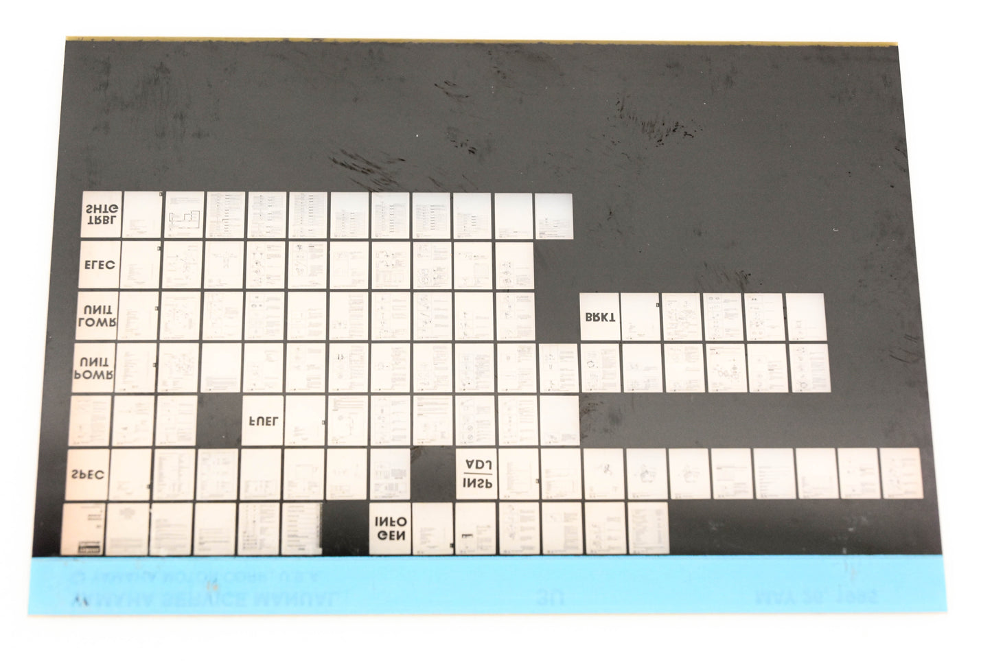 OEM Yamaha XM006-33 1995 3U Service Manual Microfiche