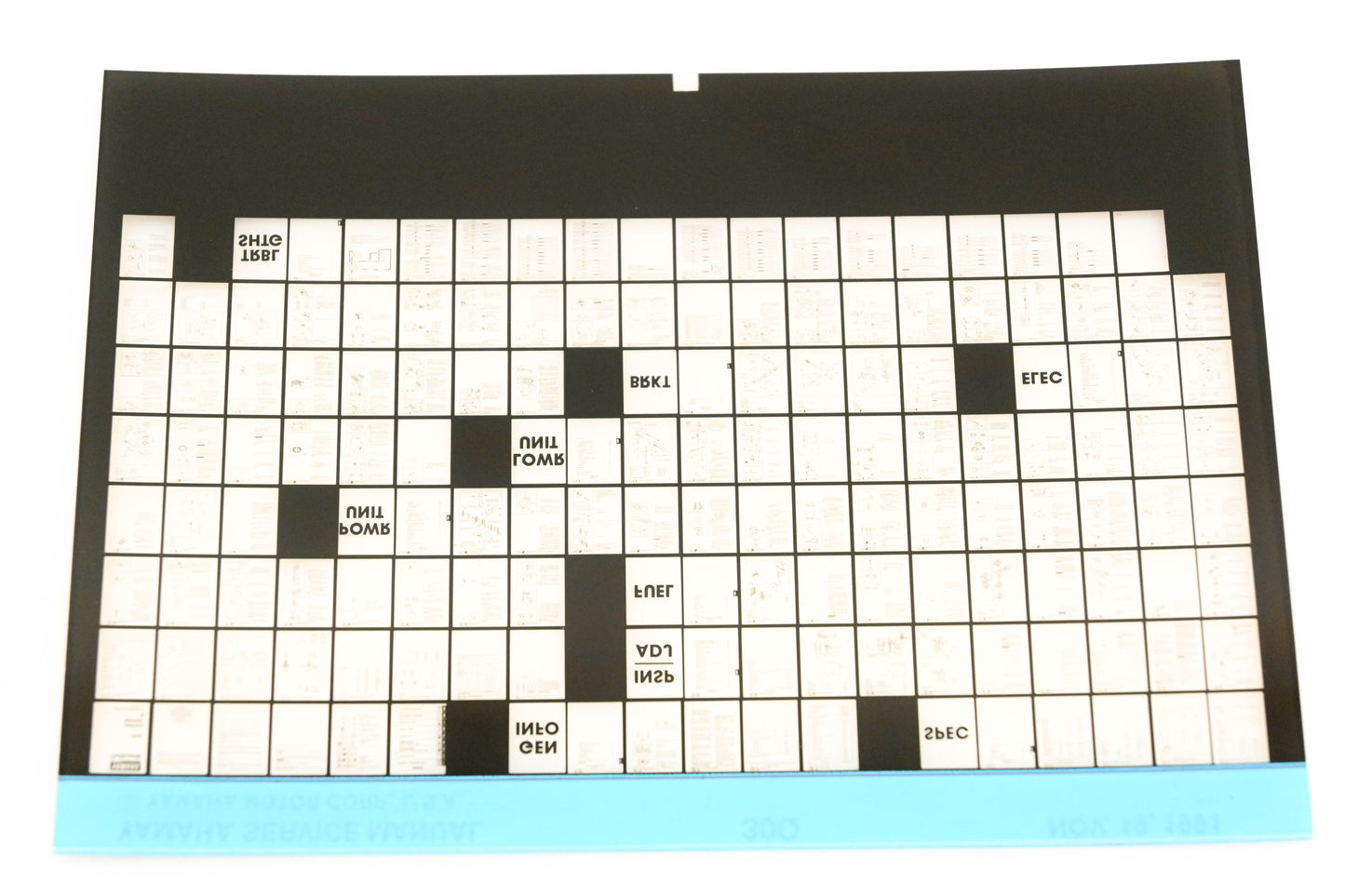 OEM Yamaha XM006-64 1991 30Q Service Manual Microfiche