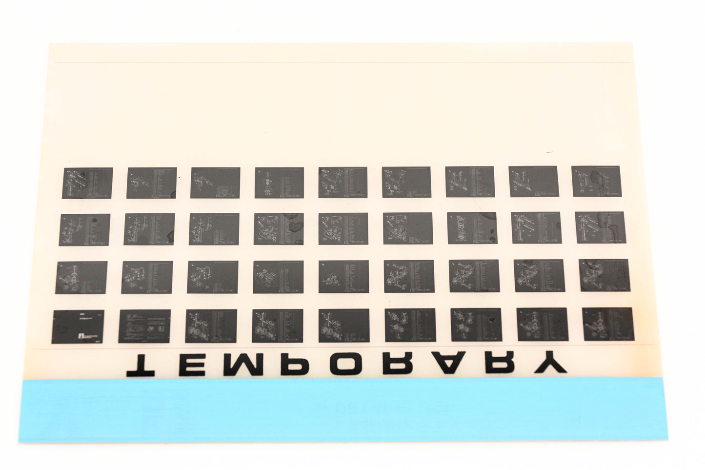 OEM Yamaha XM007-59 1997 E48MHV Temp Outboard Parts List Microfiche