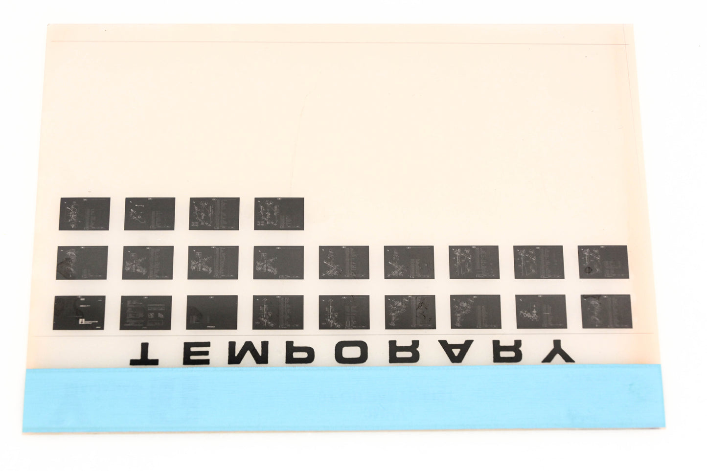 OEM Yamaha XM007-67 1997 3MHV Outboard Temp Parts List Microfiche