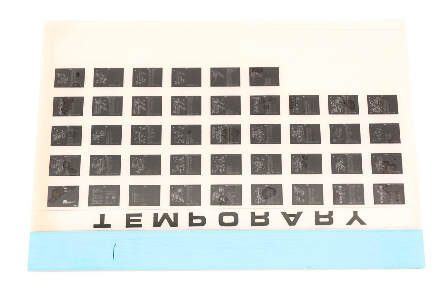 OEM Yamaha XM007-70 1997 70TRV Outboard Temp Parts List Microfiche