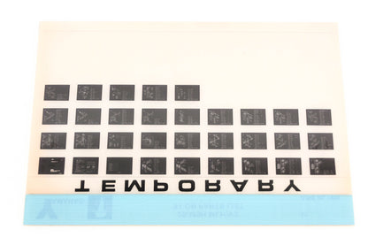 OEM Yamaha XM007-75 1997 25(MSH/MLH)V3 Outboard Temp Parts List Microfiche