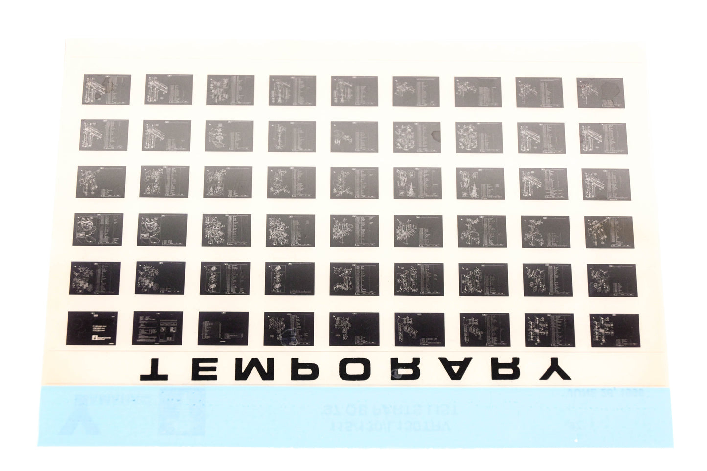 OEM Yamaha XM007-78 1997 115/130/L130TRV Outboard Temp Parts List Microfiche