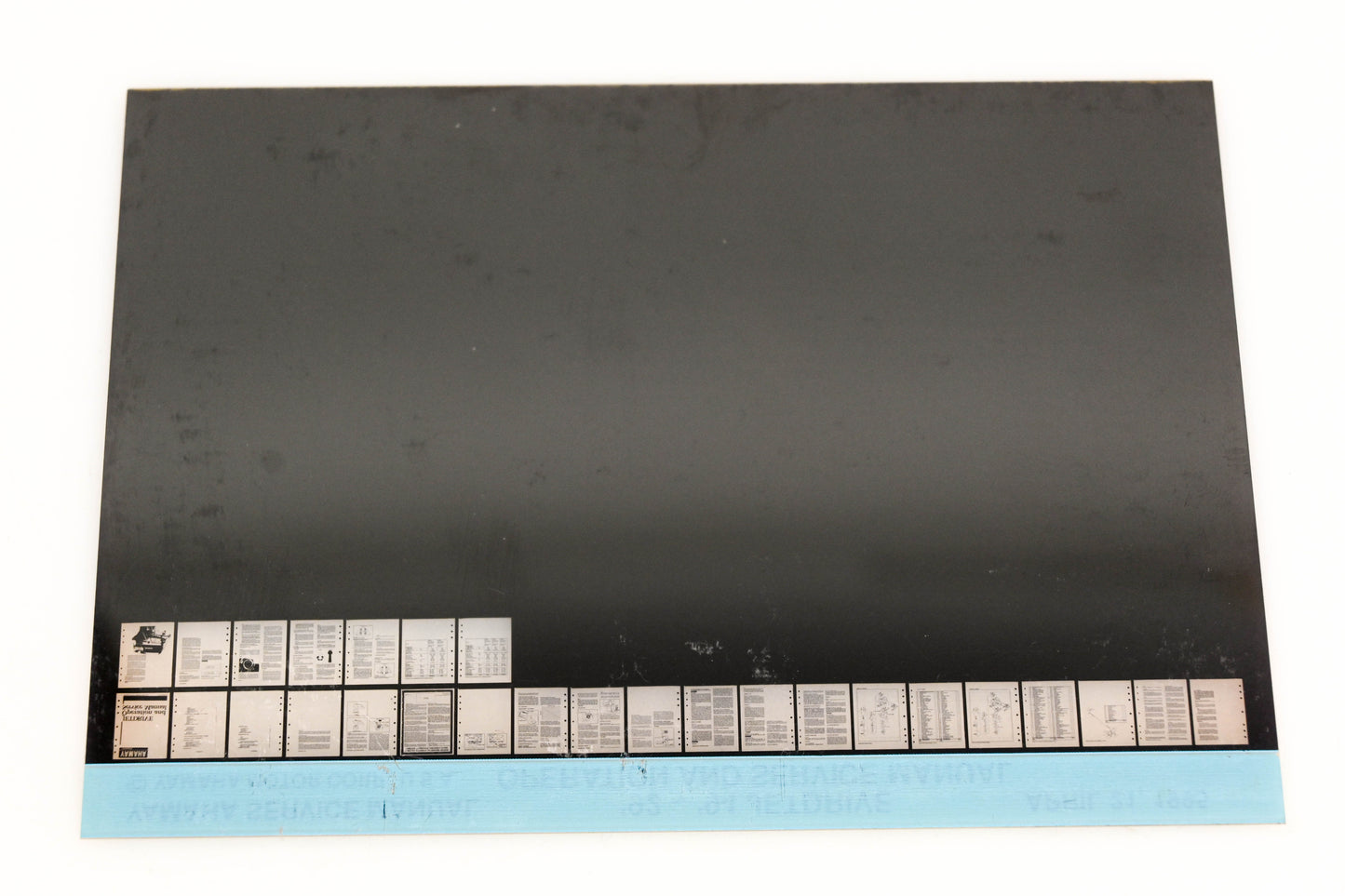 OEM Yamaha XM007-96 1992-94 Jetdrive Operating & Service Manual Microfiche
