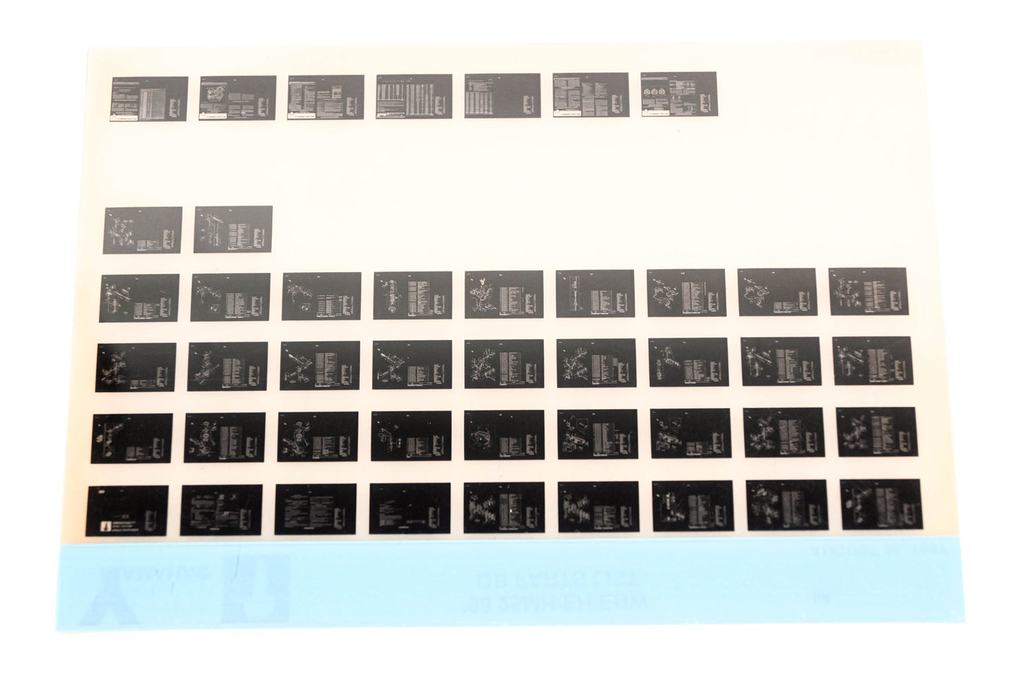 OEM Yamaha XM008-13 1998 25MH/EH/ERW Outboard Parts List Microfiche