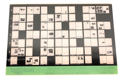 Mercruiser XM008-58 Service Bulletins No.73-1 Thru 79-10 Card SB4 Microfiche