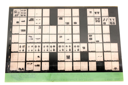 Mercruiser XM008-59 Service Bulletins No.80-1 Thru 83-29 Card SB5 Microfiche