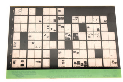 Mercruiser XM008-61 Service Bulletins No.85-35 Thru 87-21 Card SB7 Microfiche