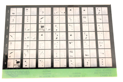 Mercruiser XM011-24 MC Engines 255GM-A1, 225GM-E4, Card 17 Microfiche