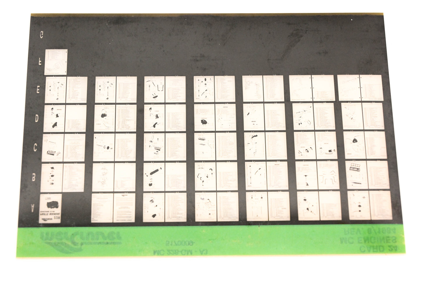 Mercruiser XM011-31 MC Engines 228-GM-A3, 5170009- Card 24 Microfiche