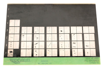 Mercruiser XM011-34 MC Engines 260-GM-A3, 4908850- Card 27 Microfiche