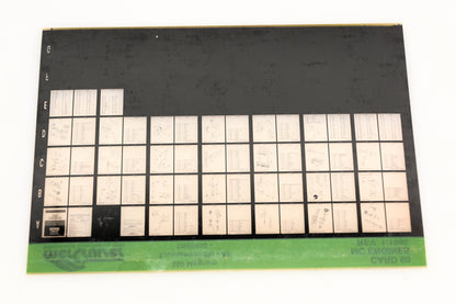 Mercruiser XY019-11 350 Magnum Tournament Ski-A2 D505450 Card 60 Microfiche