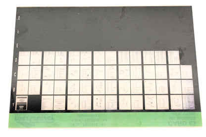 Mercruiser XY019-14 MC engines 4.3L-F000878-A3, 4.3LX-F001220-A3 Card 63 Microfiche