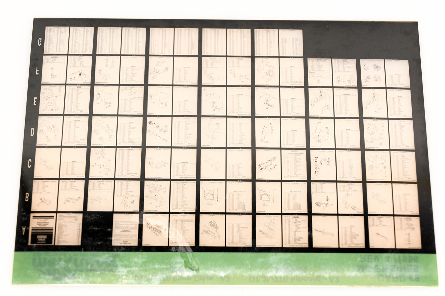 Mercruiser XY019-19 D7.3L/270-A2 F060048, D7.3L/270-A2 F060000 Card 68 Microfiche