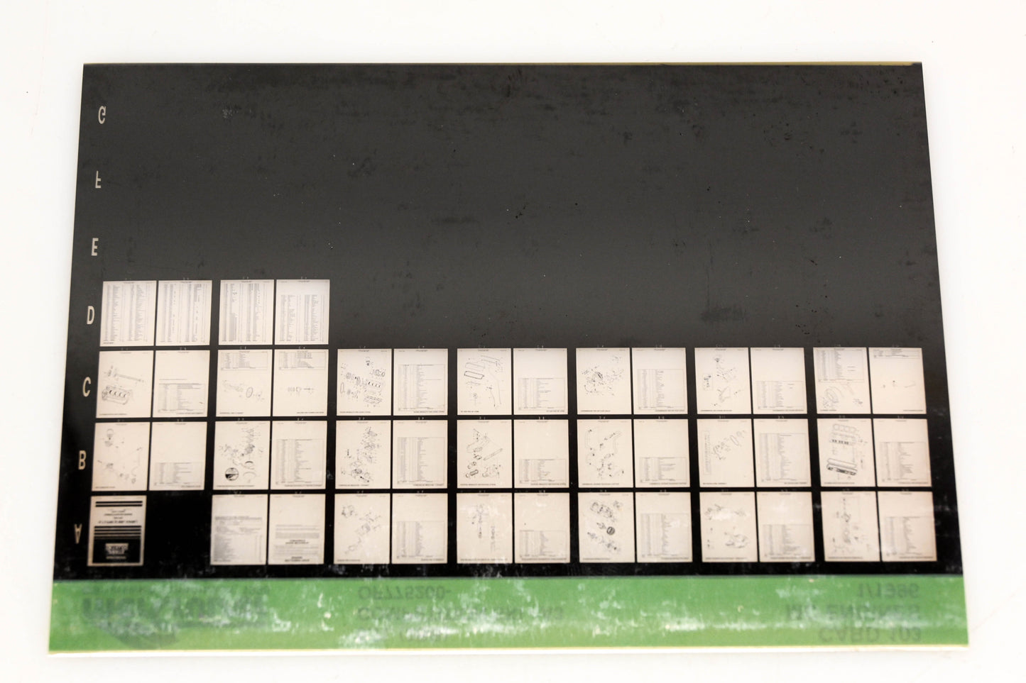 Mercruiser XY019-54 5.7L (2BB) Completion Ski-A3 OF775200- Card 103 Microfiche