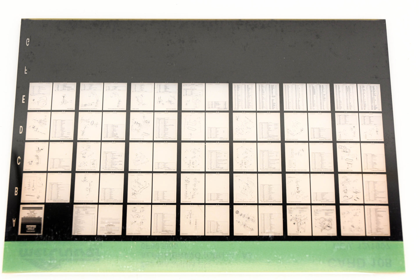 Mercruiser XY019-59 262 Magnum EFI Alpha/Bravo-A3 0F803800 Card 108 Microfiche