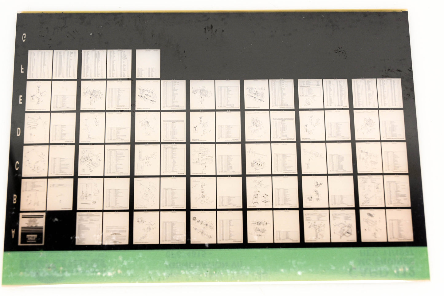 Mercruiser XY019-63 MIE 7.4L (EFI-TBI)-A3 0F874815 Card 112 Microfiche