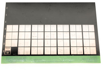 Mercruiser XY019-73 350 Magnum Bravo MPI-A3 0K001501 Card 122 Microfiche