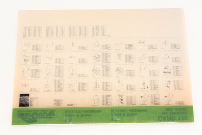 Mercruiser XM020-25 5.0L Alpha/Bravo 5.7L, Alpha/Bravo Card 140 Microfiche