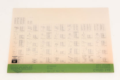 Mercruiser XM020-30 MC Engines MIE 7.4L MPI- A2 (L-29) 0L002006 Card 145 Microfiche