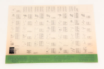 Mercruiser XM020-41 454 Magnum MPI Horizon, 8.2L MPI Inboard Card 156 Microfiche