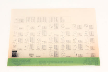 Mercruiser XM020-43 500 EFI-A2 0L001477- 0L416223 Card 158 Microfiche