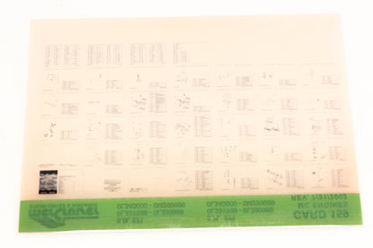 Mercruiser XM020-44 MC Engines 5.0L EFI 5.7L EFI Card 159 Microfiche