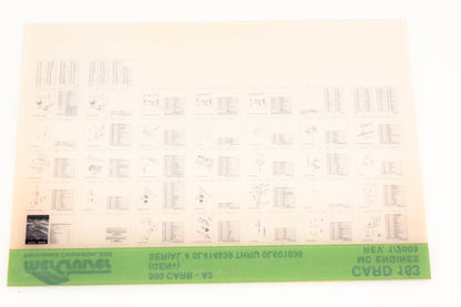 Mercruiser XM020-47 500 Carburetor-A2 Gen+ 0L414639-0L601036 Card 163 Microfiche