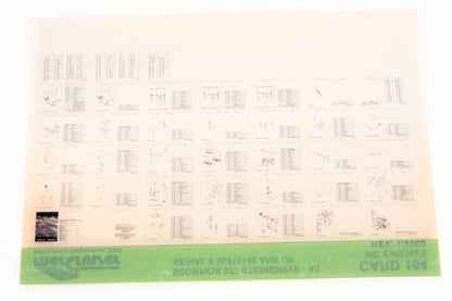 Mercruiser XM020-48 Sterndrive Scorpion 377 -A2 0L416146+ Card 164 Microfiche