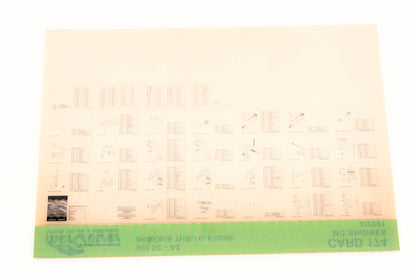 Mercruiser XM020-55 900 SC-A2 0K000856 - 0L602069 Card 174 Microfiche