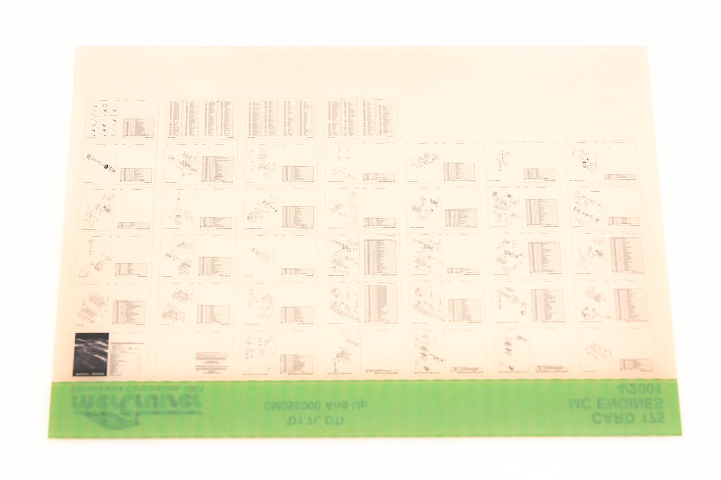 Mercruiser XM020-56 D1.75L DTI 0M055000+ Card 175 Microfiche